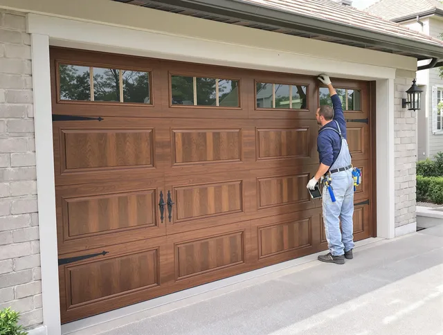 Custom garage door showcase by Laguna Hills Garage Door Repair in Laguna Hills