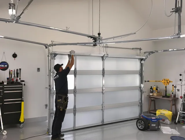 Laguna Hills Garage Door Repair certified team performing precision garage door installation in Laguna Hills