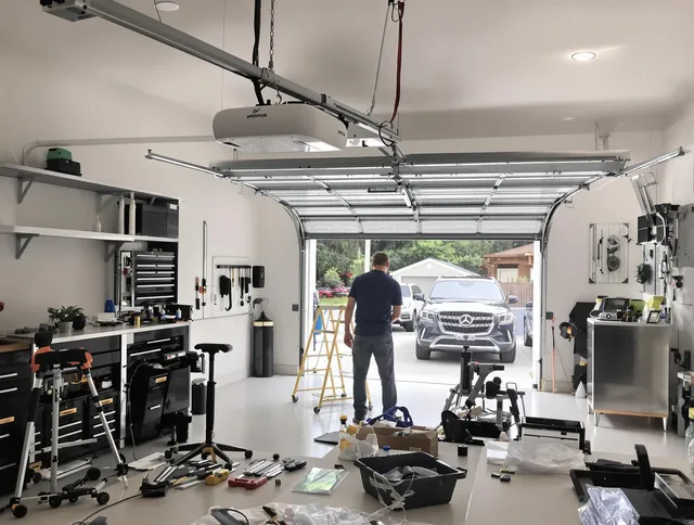 Garage door opener installation by Laguna Hills Garage Door Repair in Laguna Hills