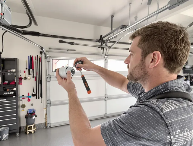 Garage door opener repair service by Laguna Hills Garage Door Repair in Laguna Hills