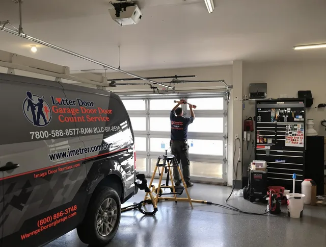 Laguna Hills Garage Door Repair team performing same-day garage door repair in Laguna Hills