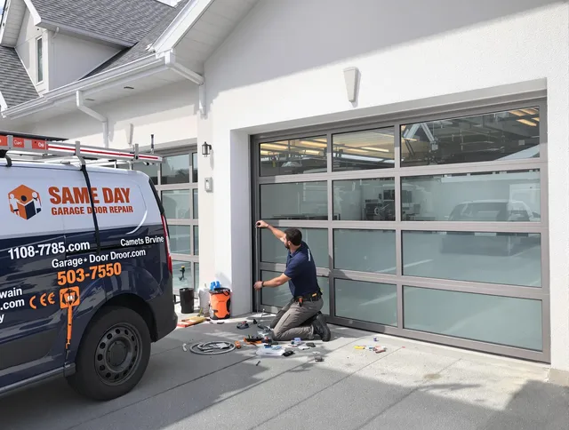 Same-day garage door repair service by Laguna Hills Garage Door Repair in Laguna Hills