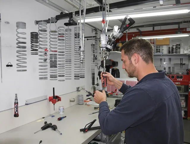 Laguna Hills Garage Door Repair safety certified technician performing precision spring replacement in Laguna Hills